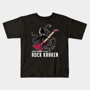 release the rock kraken Kids T-Shirt